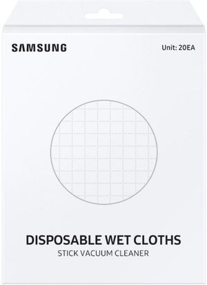 Samsung White Jet™ Stick Spinning Sweeper Disposable Wet Pads