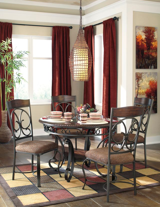 Signature Design by Ashley® Glambrey Brown Round Dining Room Table-3