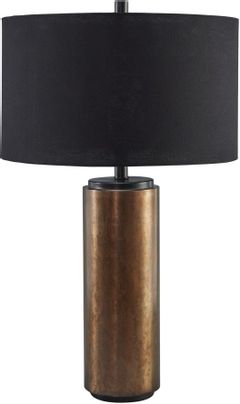 Signature Design by Ashley® Hildry Antique Brass Table Lamp