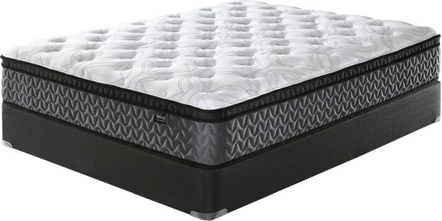 Sierra Sleep® by Ashley® 12" Hybrid Medium Euro Top Queen Mattress in a Box-2