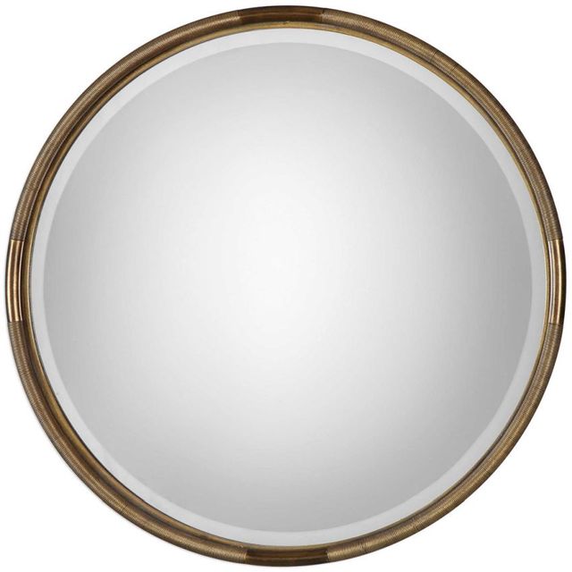 Uttermost® by Grace Feyock Finnick Iron Coil Round Mirror-0