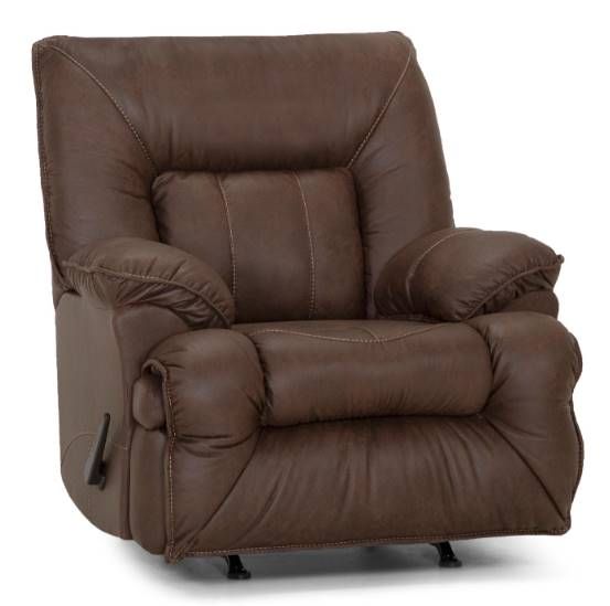 Franklin™ Hector Commodore Cocoa Rocker Recliner | Factory Direct ...