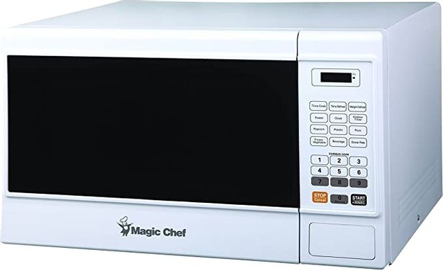 Magic Chef® 1.3 Cu. Ft. White Countertop Microwave Oven 1