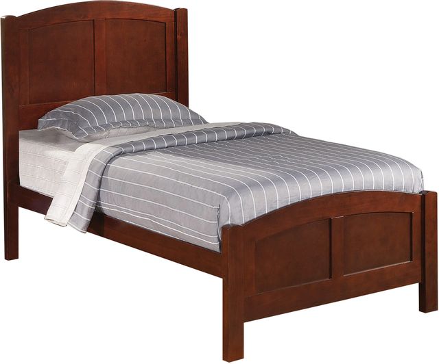 Coaster® Parker Warm Chestnut Twin Panel Bed 0