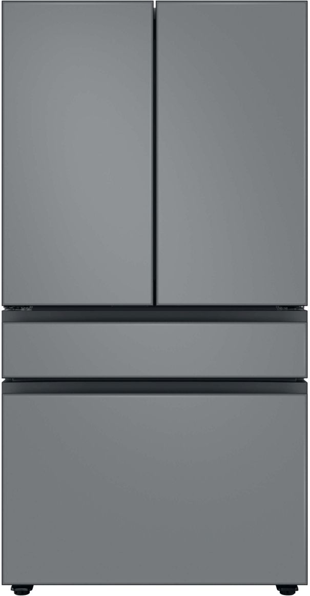Samsung Bespoke 36" Matte Grey Glass French Door Refrigerator Middle Panel 8