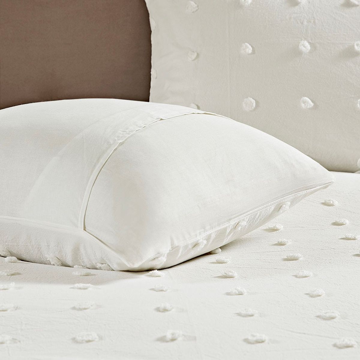 urban habitat brooklyn 7-piece full/queen comforter set in ivory