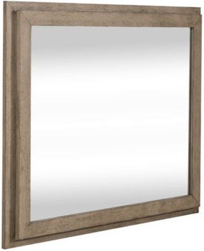 Liberty Canyon Road Light Brown Lighted Mirror
