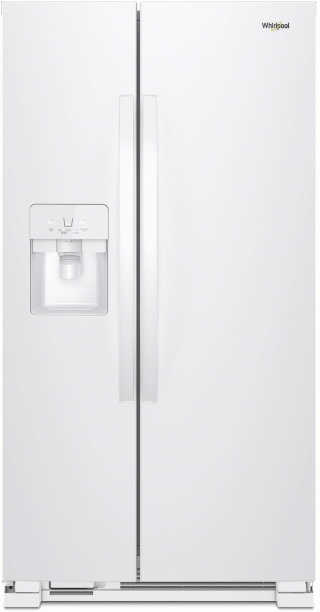 Whirlpool® 24.6 Cu. Ft. Side-by-Side Refrigerator-White