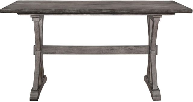 Homelegance® Amsonia Distressed Gray Counter Height Table 1