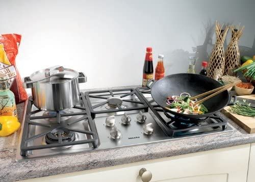Miele 36" Liquid Propane Stainless Steel Cooktop-3