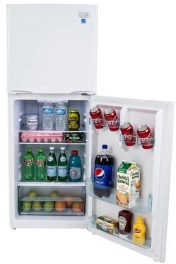 Avanti® 7.0 Cu. Ft. White Top Freezer Refrigerator 6