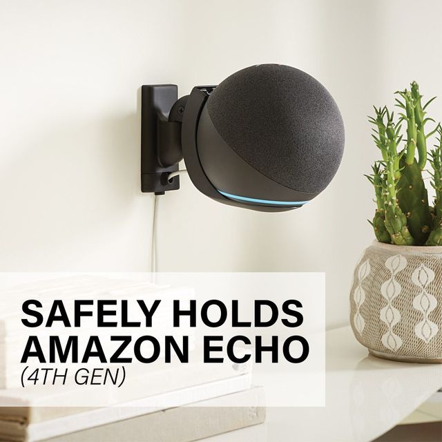 Sanus® Black Amazon Echo (4th Gen) Tilt and Swivel Mount 3