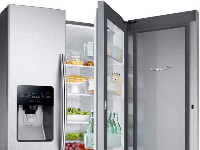 Samsung 24.7 Cu. Ft. Stainless Steel Side-By-Side Refrigerator 8