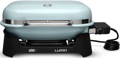 Weber® Grills® Lumin 26" Ice Blue Electric Tabletop Grill