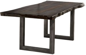 Hillsdale Furniture Emerson Gray Sheesham Rectangle Dining Table