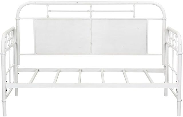 Liberty Furniture Vintage Antique White Twin Metal Trundle 0