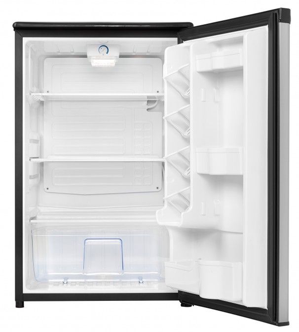 Danby® Designer® 4.4 Cu. Ft. Black Stainless Steel Compact Refrigerator-1