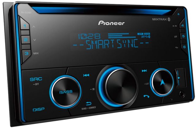 Pioneer FH-S520BT Double DIN CD Receiver 1