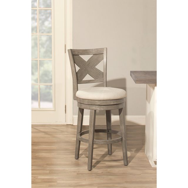 Hillsdale Furniture Sunhill Grey 26.5 Inch Counter Stool-1