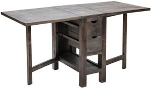 Crestview Collection Barnwell Brown Dining Table