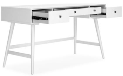 Signature Design by Ashley® Thadamere White 54" Home Office Desk-2