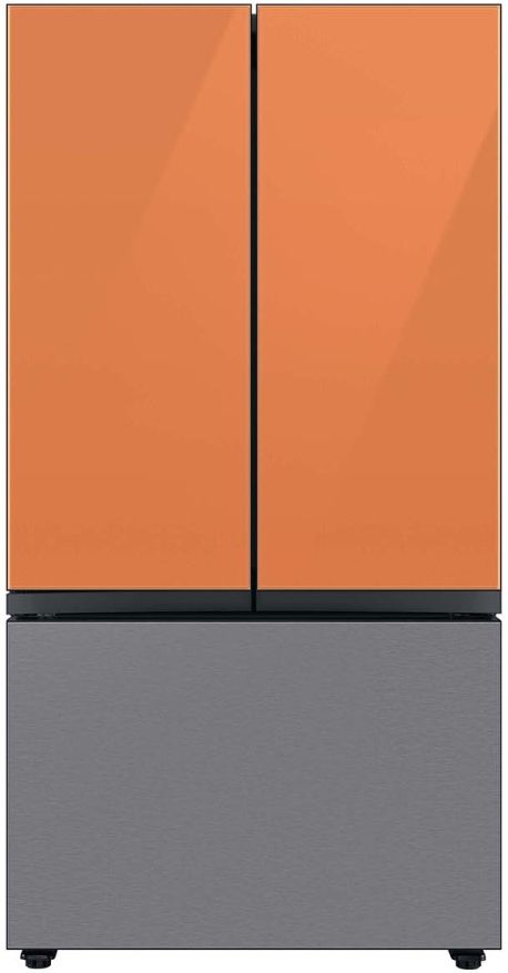 Samsung Bespoke 36" Stainless Steel French Door Refrigerator Bottom Panel 8