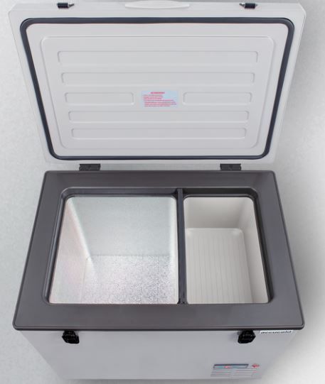 Summit® 1.9 Cu. Ft. Gray Portable Refrigerator/Freezer 5