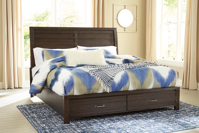 Pied de lit avec rangement grand grand Darbry Signature Design by Ashley® 1