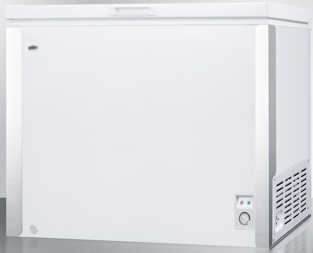 Summit Commercial® 9.0 Cu. Ft. White Chest Freezer 1