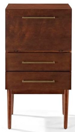 Crosley Furniture® Everett Mahogany Bar Cabinet