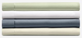 Tempur-Pedic® Pima Cotton White Twin Sheet Set