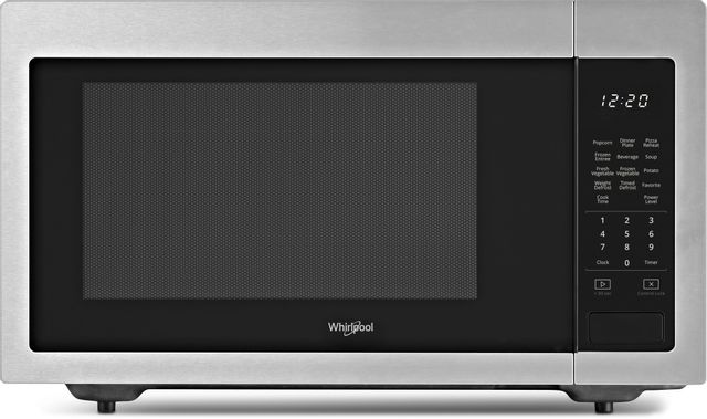 Whirlpool® Countertop Microwave-Fingerprint Resistant Stainless Steel