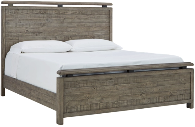 Signature Design by Ashley® Brennagan Gray Queen Panel Bed 15