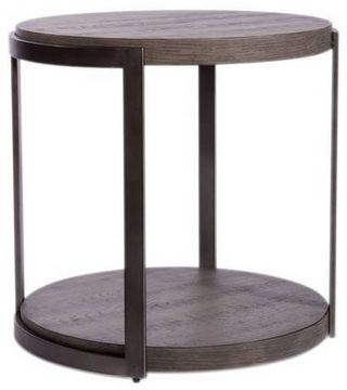 Liberty Modern View Gauntlet Gray End Table