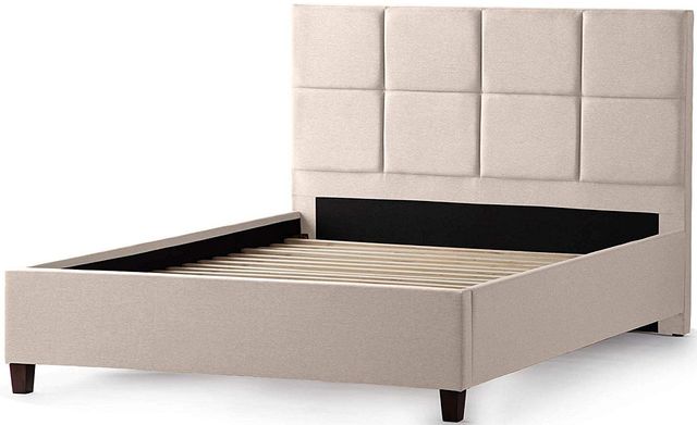 Malouf® Scoresby Oat Queen Designer Bed