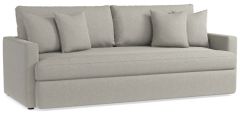 Bassett® Furniture Allure Smoke Bench Seat Sofa