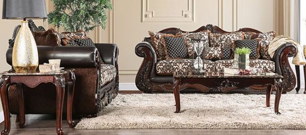 Furniture of America Jamael Brown Loveseat