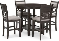 Signature Design by Ashley® Langwest 5-Piece Brown Counter Height Dining Set