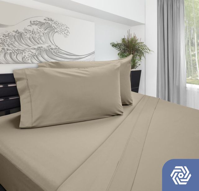 DreamFit® DreamChill™ Bamboo Rich Sand Standard Extra Pillowcase 1