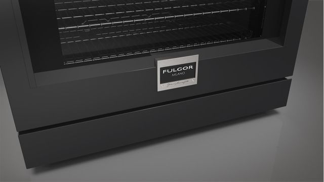 Fulgor® Milano 35.75" Glossy Black Replacement Door Kit 1