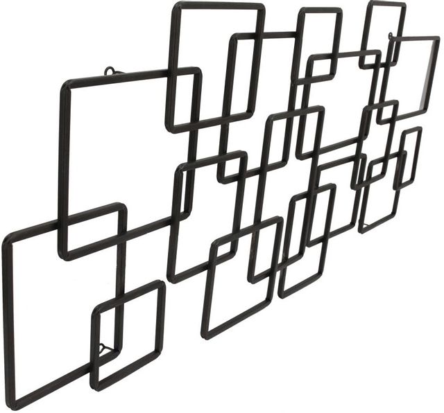 Moe's Home Collection Steel Squares Black Wall Decor 1