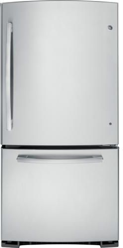 GE 23.1 Cu. Ft. Bottom Freezer Refrigerator-Stainless Steel