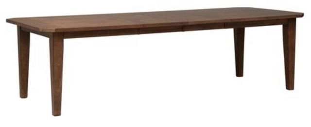 Liberty Hearthstone 7-Piece Rustic Oak Rectangular Table Set 1