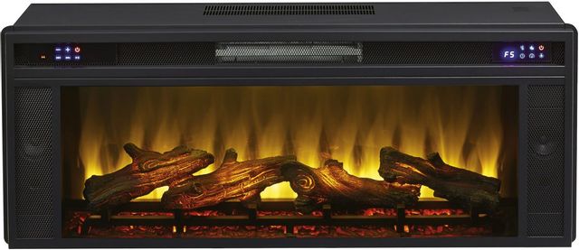 Signature Design by Ashley® Entertainment Accessories Black Fireplace Insert-3