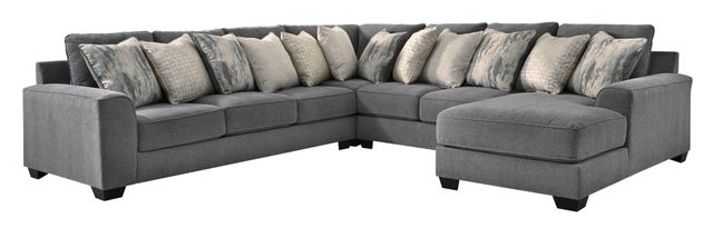 Ashley® Castano 5-Piece Jewel Sectional Set with Chaise 0