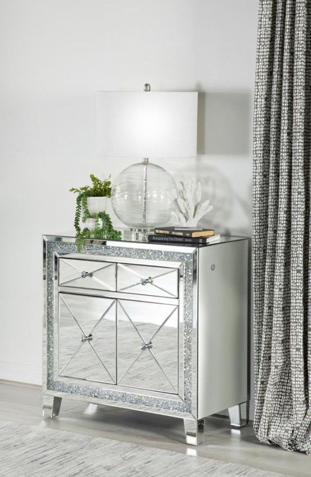 Coaster® Clear Mirror Accent Cabinet 6