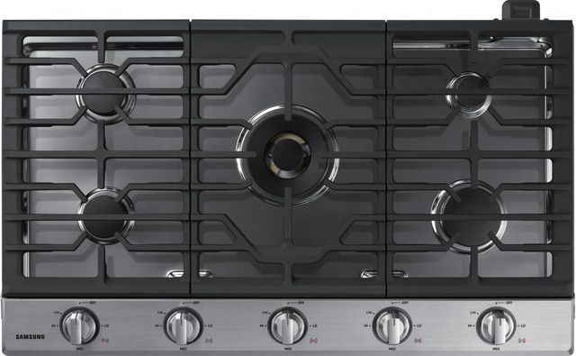 Samsung 36" Gas Cooktop-Stainless Steel 12