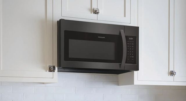 Frigidaire® 1.8 Cu. Ft. Black Stainless Steel Over The Range Microwave 3