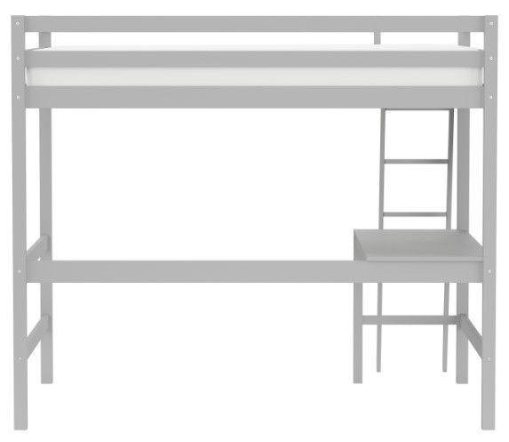 Hillsdale Furniture Caspian Gray Full Loft Bed-2
