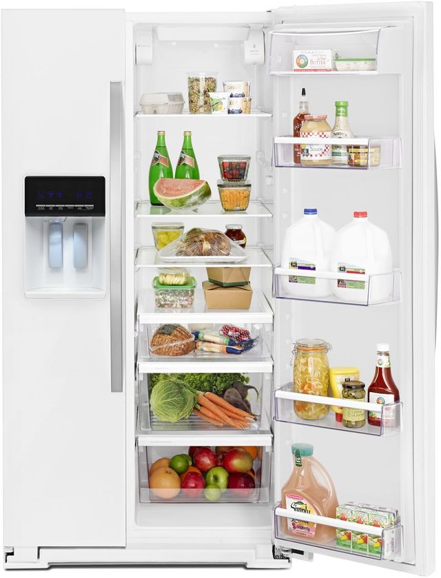 Whirlpool® 26.0 Cu. Ft. Side-By-Side Refrigerator-White Ice 6